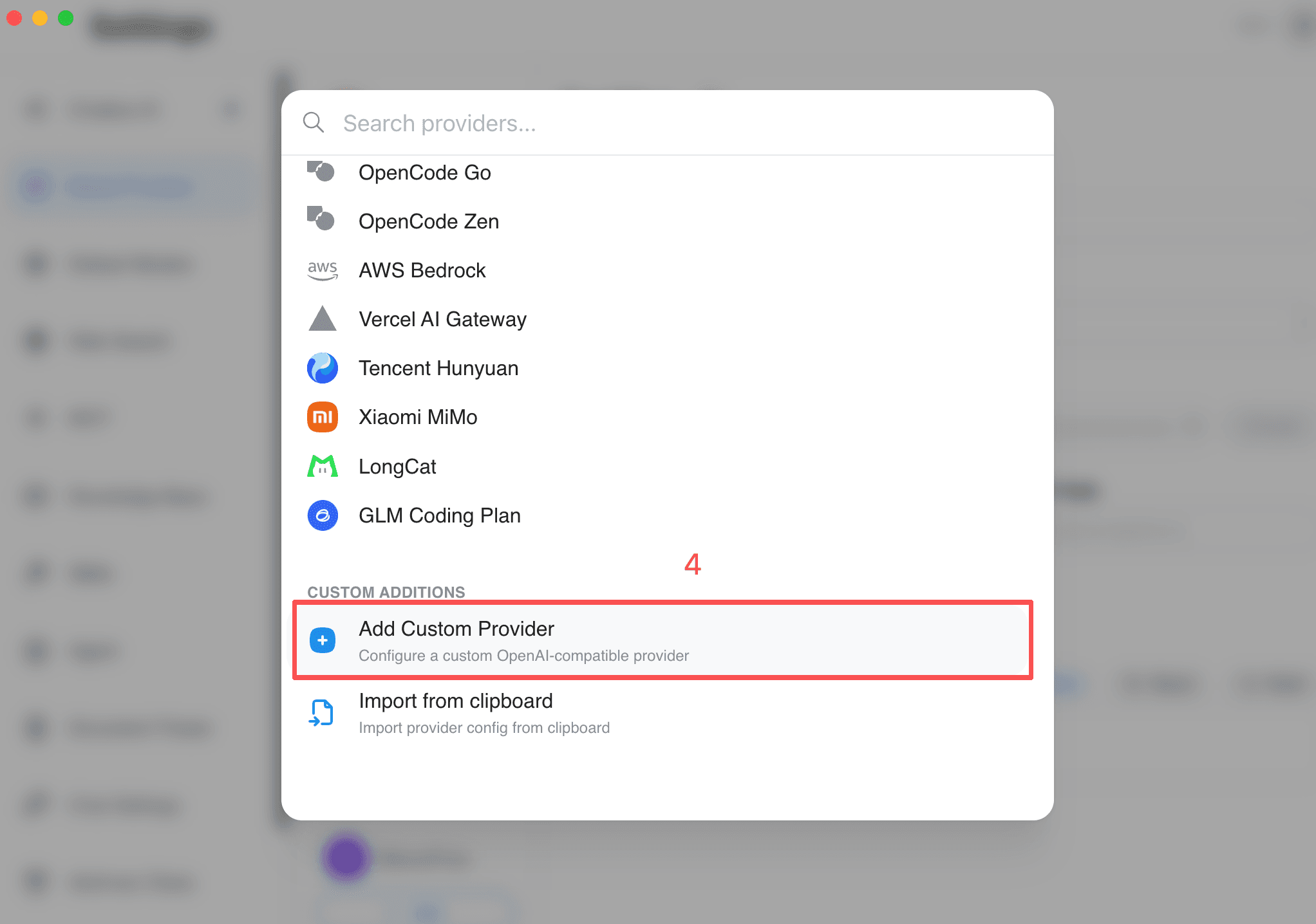 Add a custom ZenMux provider (Desktop)